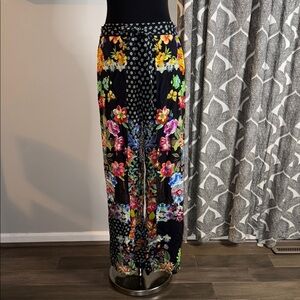Johnny Was Dreamer Wrap Rayon Pants SZ Medium